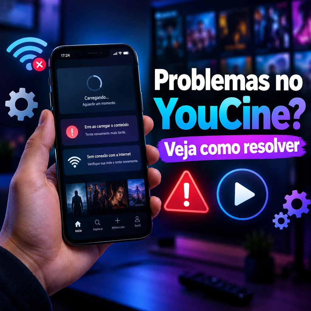 Problemas comuns do YouCine e como resolvê-los